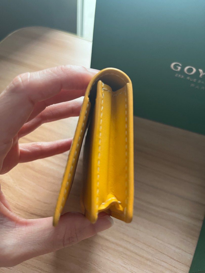 Goyard Malesherbes Card Wallet — BLOGGER ARMOIRE