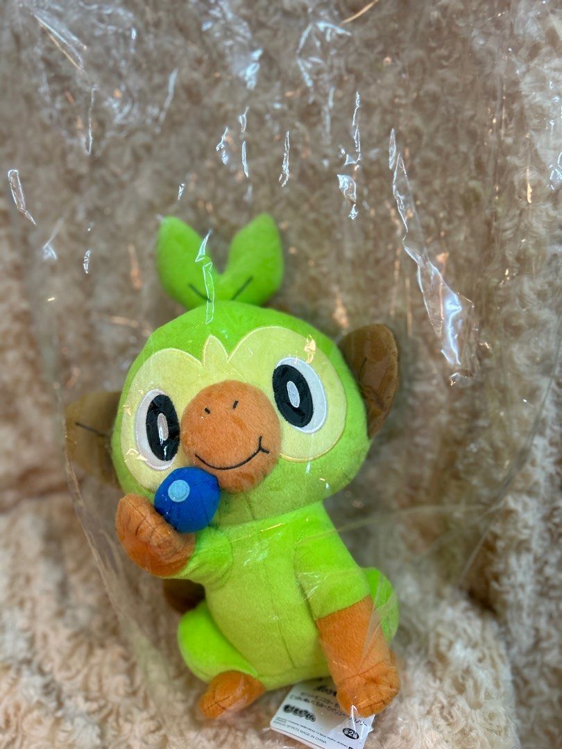 Grookey plushie on sale