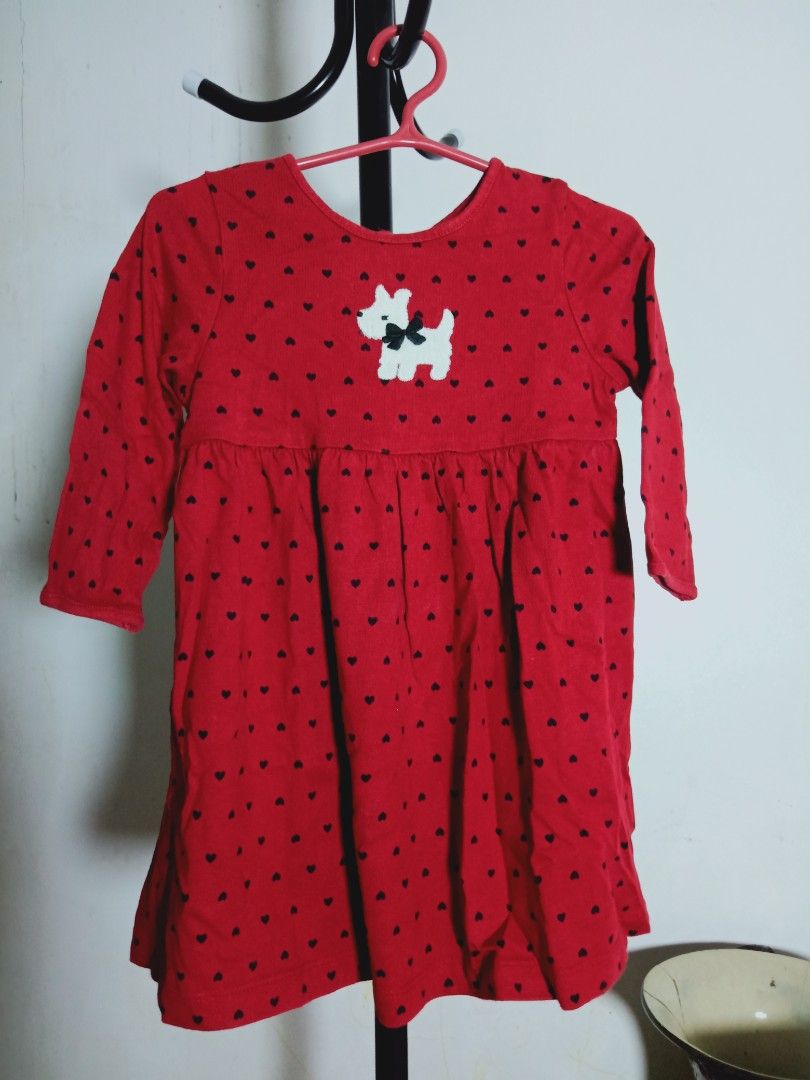 Gymboree Cotton Red Dress for Baby Girl Babies Kids Babies