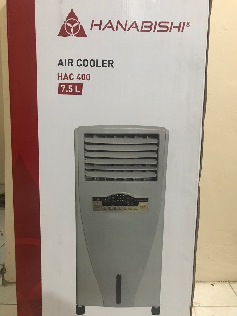 Hanabishi Air Cooler HAC 400 7.5L, TV & Home Appliances, Air