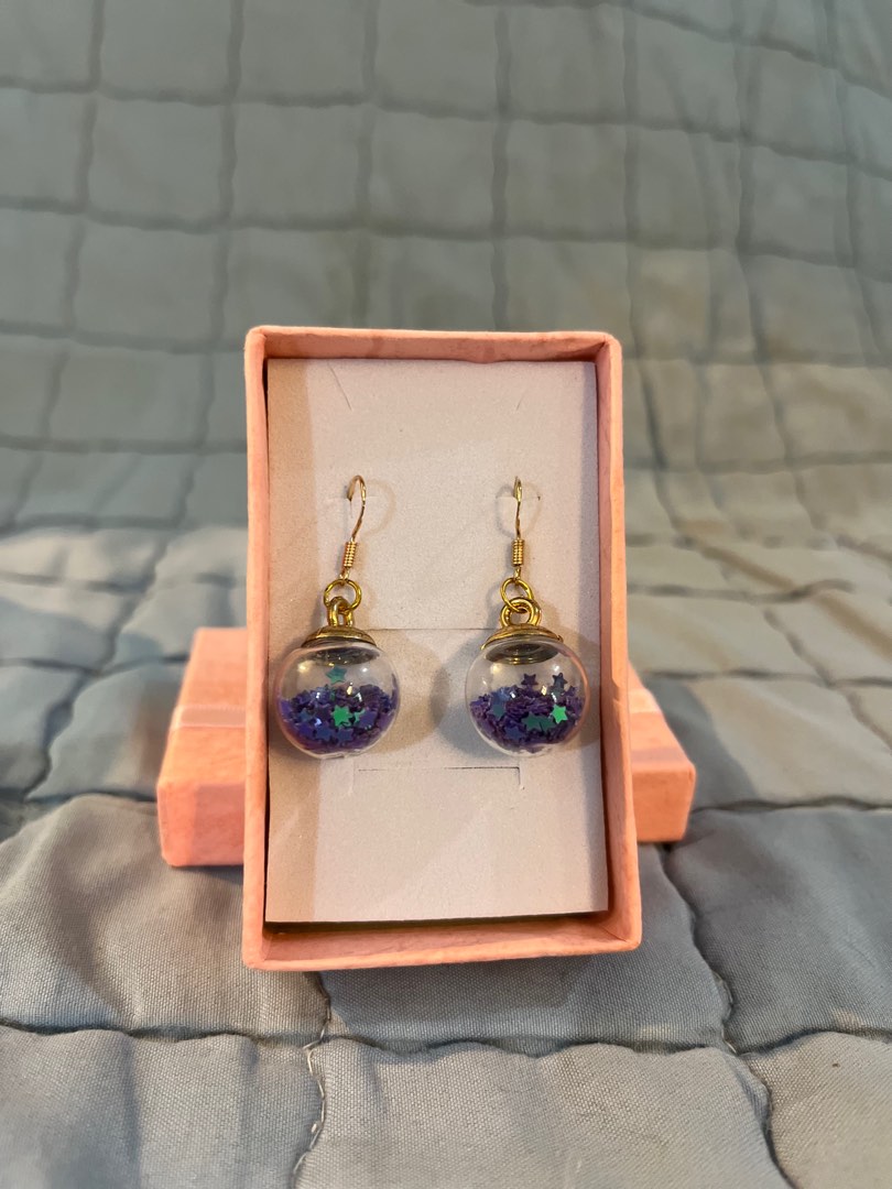 Swarovski discount globe earrings
