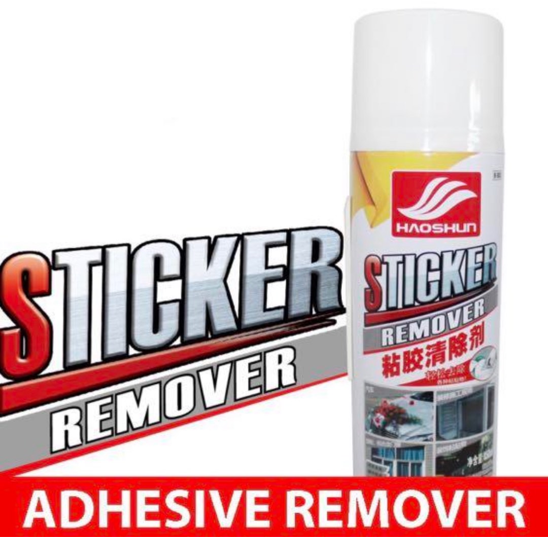 Haoshun Sticker Residue Remover Spray, Furniture & Home Living, Cleaning & Homecare Supplies