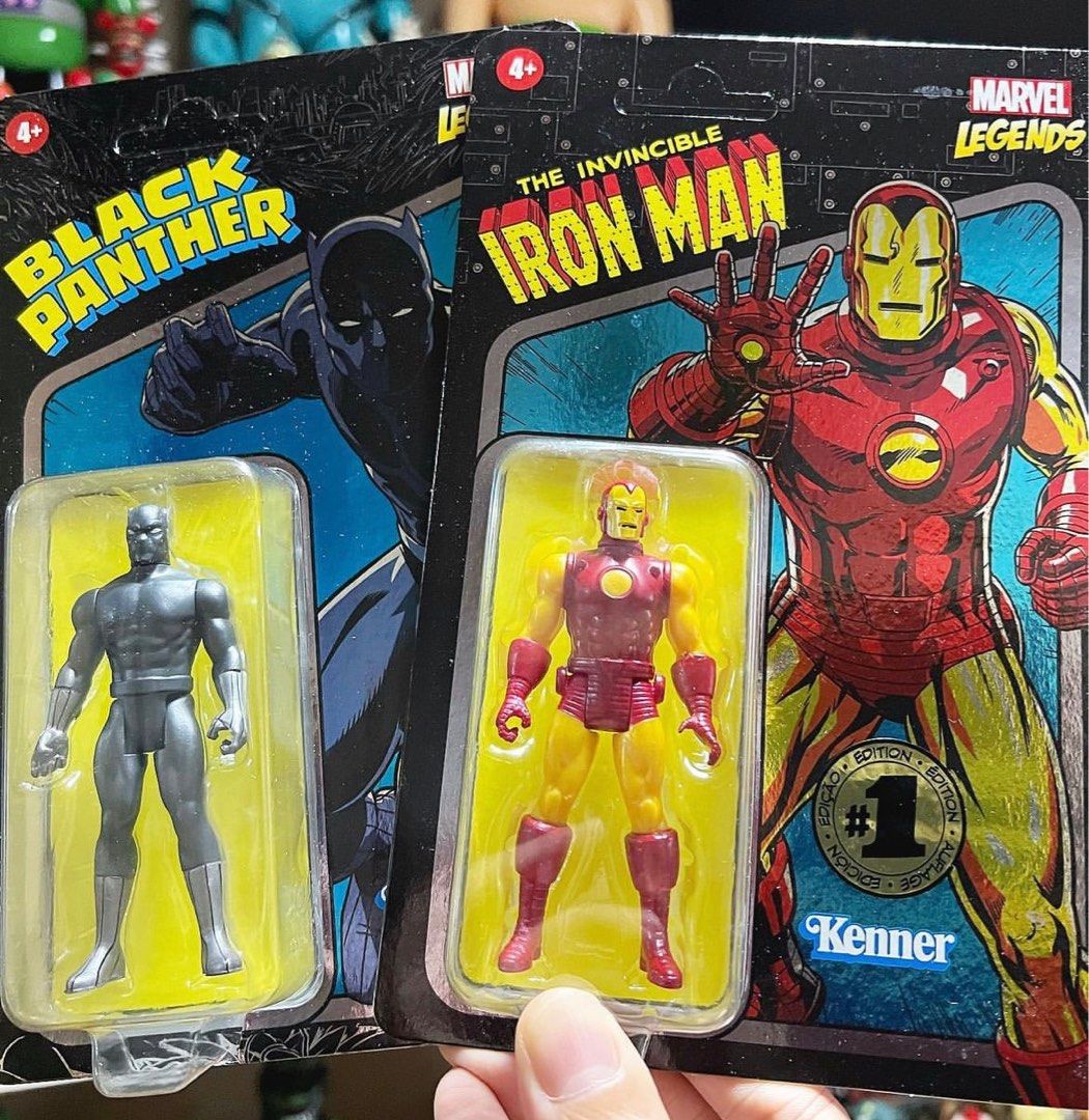 Marvel´s Legend Iron Man 3.75 inches Retro Action Figure Kenner