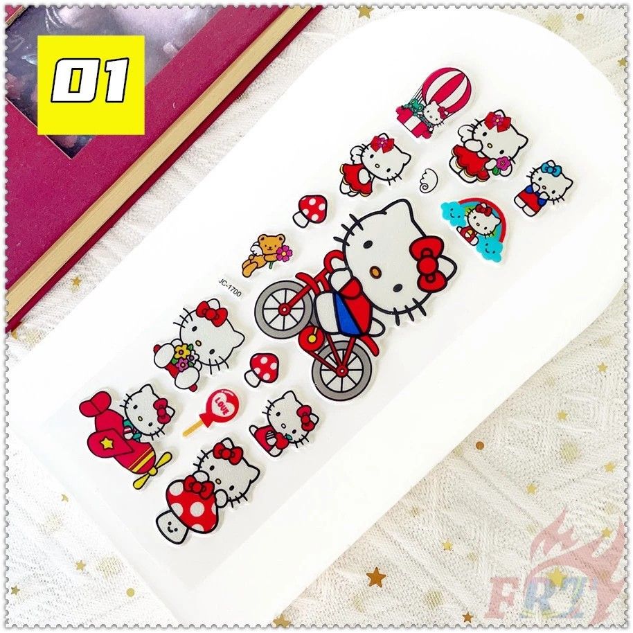 Hello kitty rewards stickers/3d puffy bubble stickers, Hobbies & Toys, Stationery & Craft, Craft