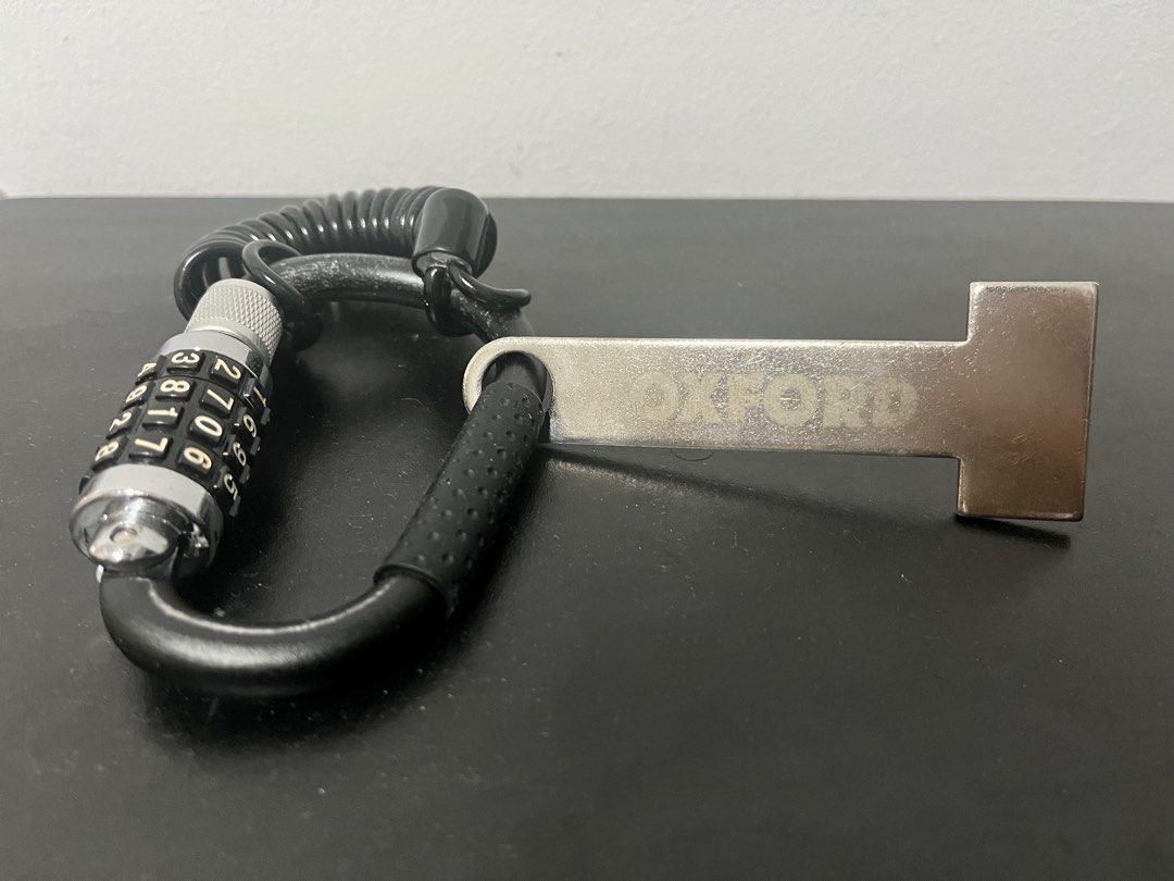 Helmet Lock Oxford LidLock Motorcycles Motorcycle Accessories