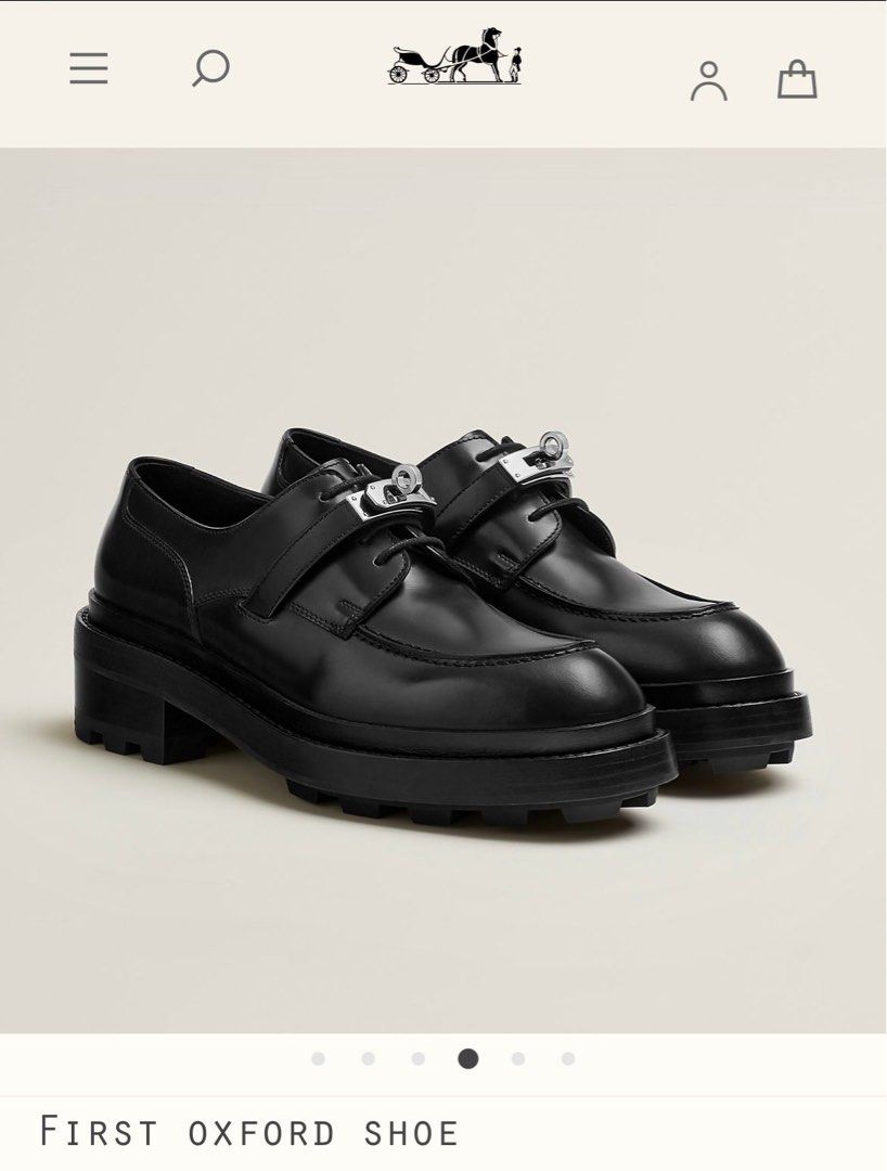 Hermes oxford shoes new arrivals