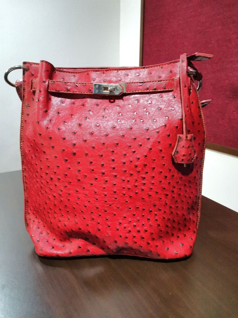 Hermes bag ostrich skin price top