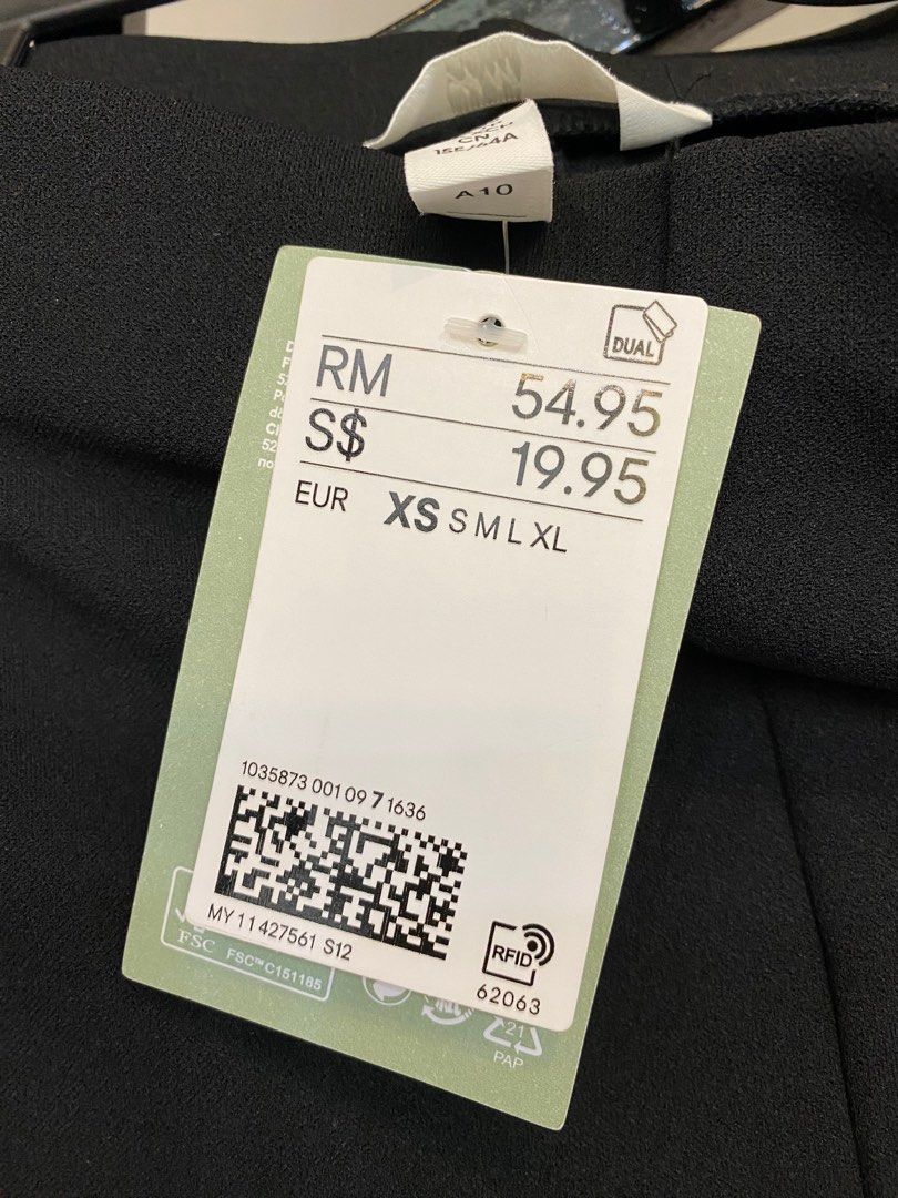 H&m product code on label top