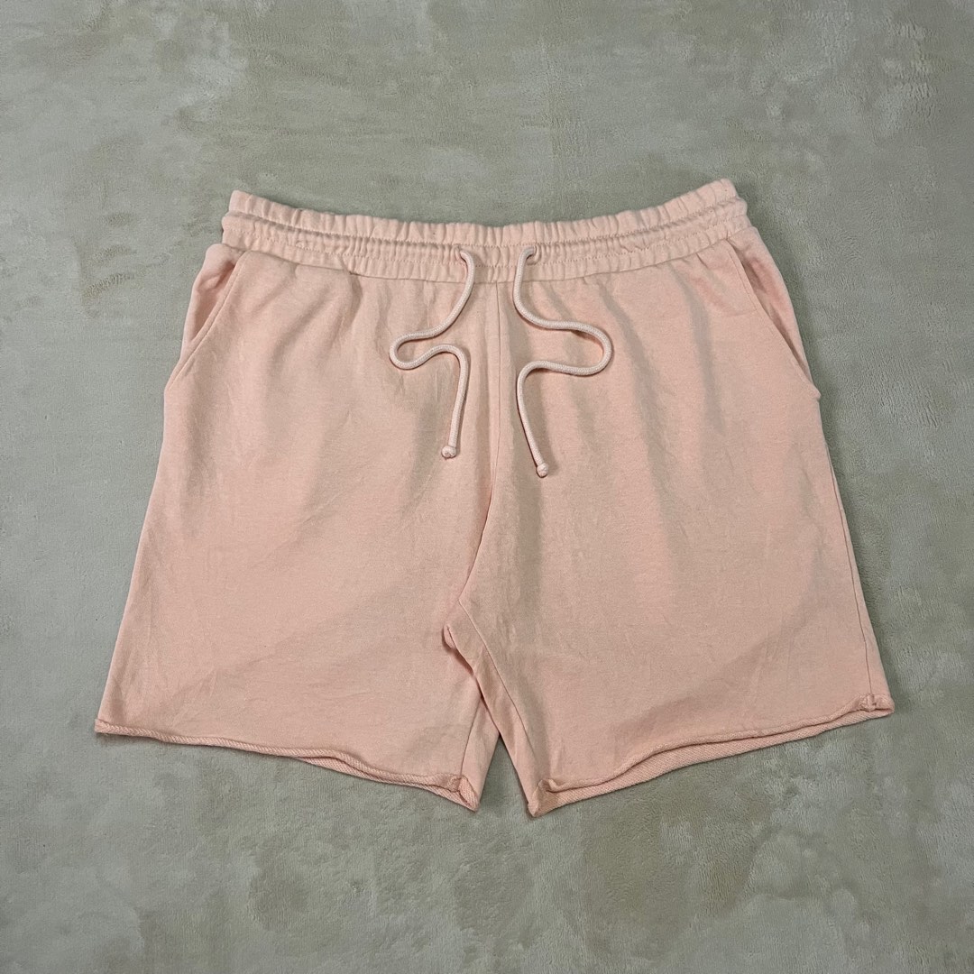H&m raw edged sweat shorts top