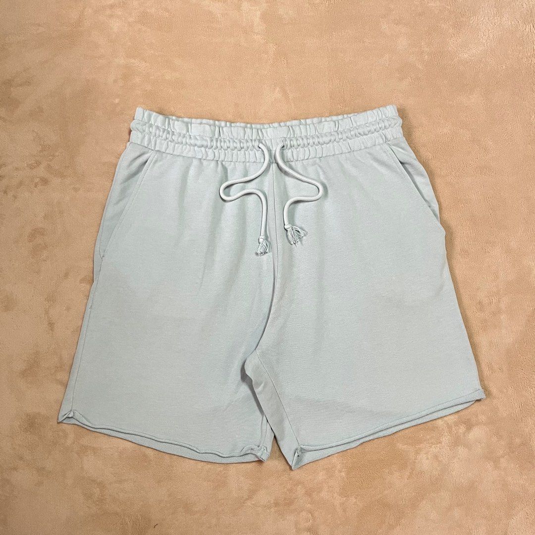 H&m raw edged sweat shorts on sale