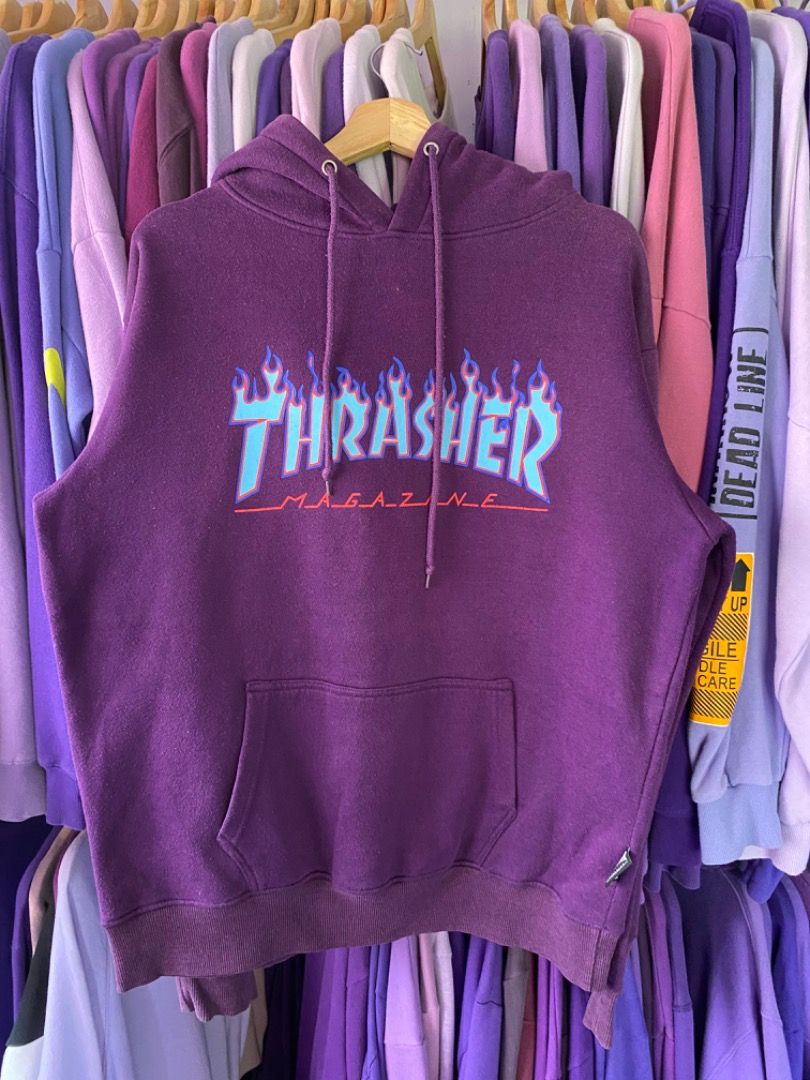 HOODIE THRASHER PURPLE