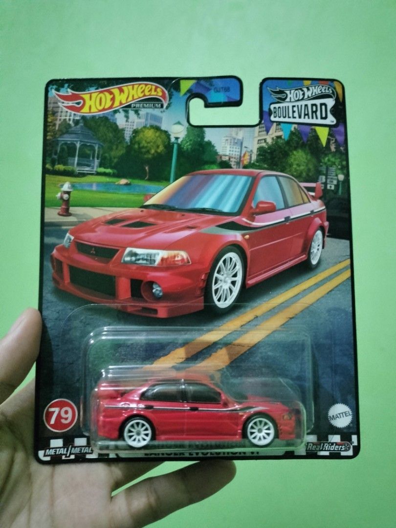 Hot wheels Mitsubishi Lancer Evo 6 (Category: Vehicle & Diecast Models) located in Antipolo. Submitted by ramr4m (Listing ID 1254036194, Image 1). Description: Mitsubishi lancer evo 6. Hot wheels premium. 1000 each. Lower antipolo. Masinag area..