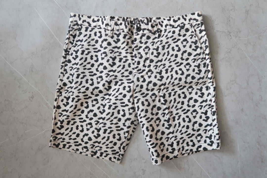 White hurley new arrivals shorts