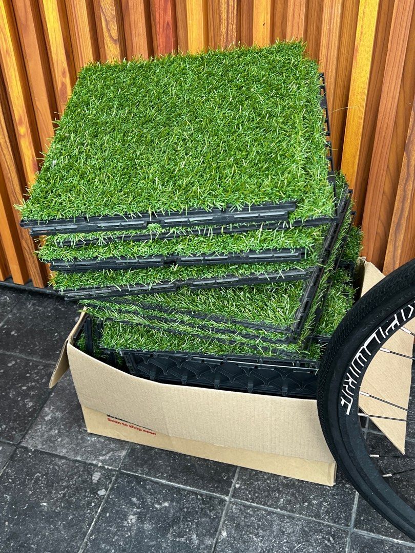 IKEA runnen artificial grass , Furniture & Home Living, Outdoor