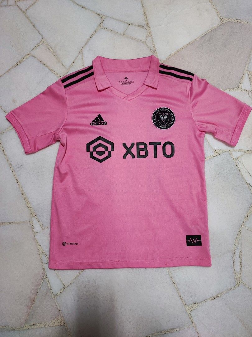 adidas Inter Miami CF 22/23 Messi 10 Home Authentic Jersey - Pink