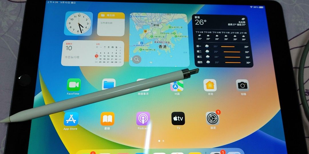 Ipad air第三代64gb 連初代筆, 手提電話, 平板電腦, 平板電腦- iPad