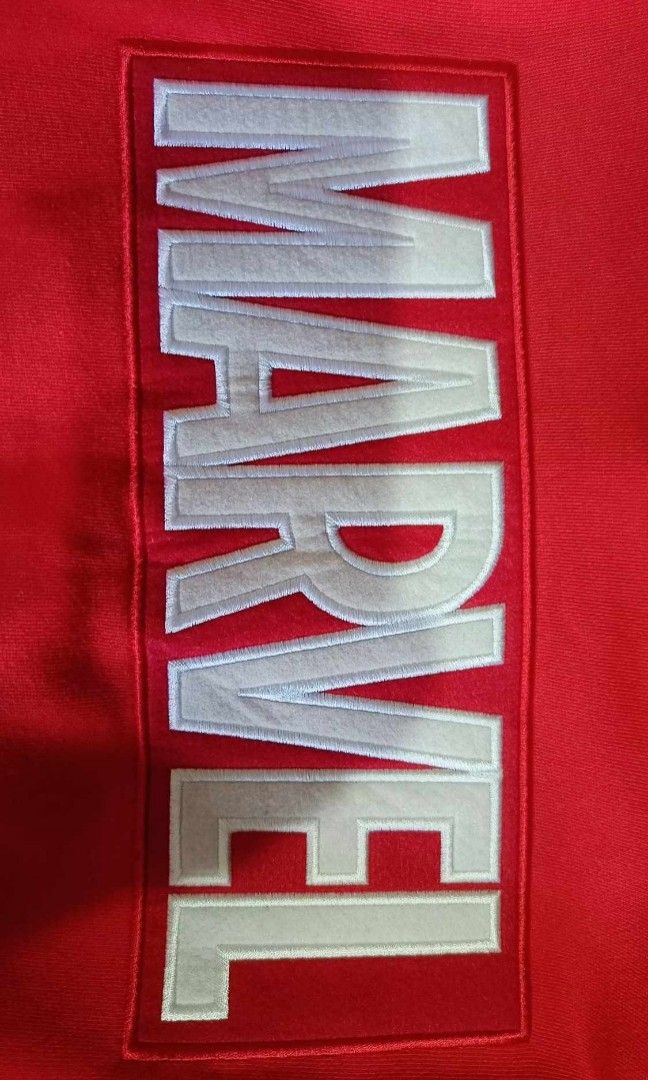 IRON MAN VARSITY JACKET BY FELTICS (large), Men's Fashion, Coats