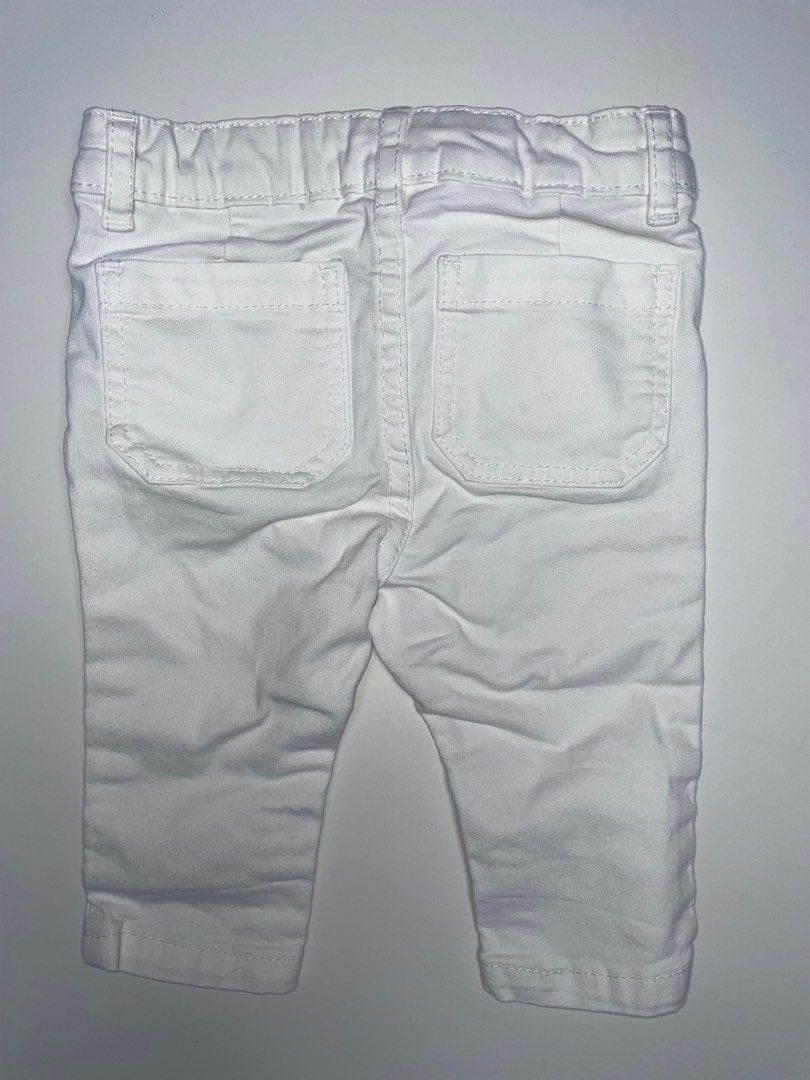 Jacadi White Jeans Babies Kids Babies Kids Fashion on Carousell