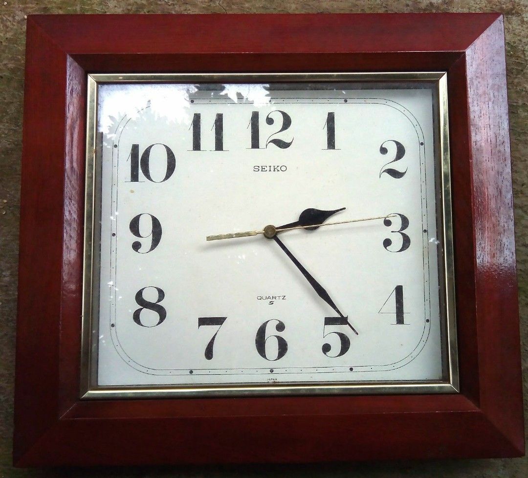 Jam dinding seiko antik deals