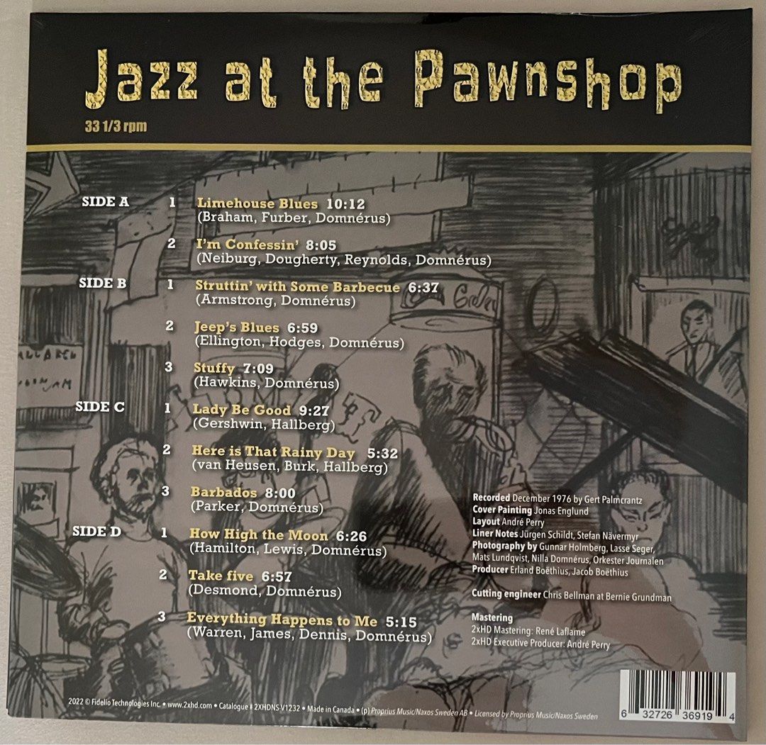 Jazz at the Pawnshop Deluxe Edition 200g 2LP