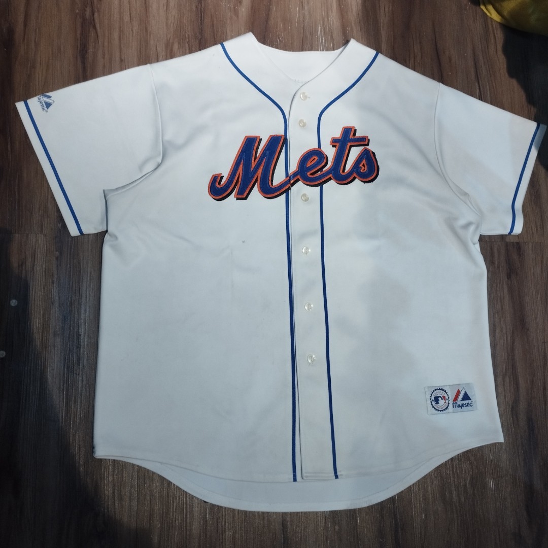 Jual JERSEY BAPE METS MLB BASEBALL MITCHELL & NESS - Kota Bekasi