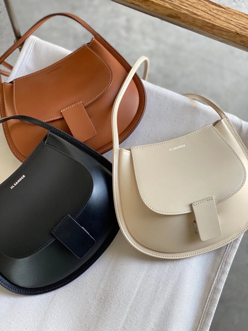 Jil sander crescent crossbody bag Carousell