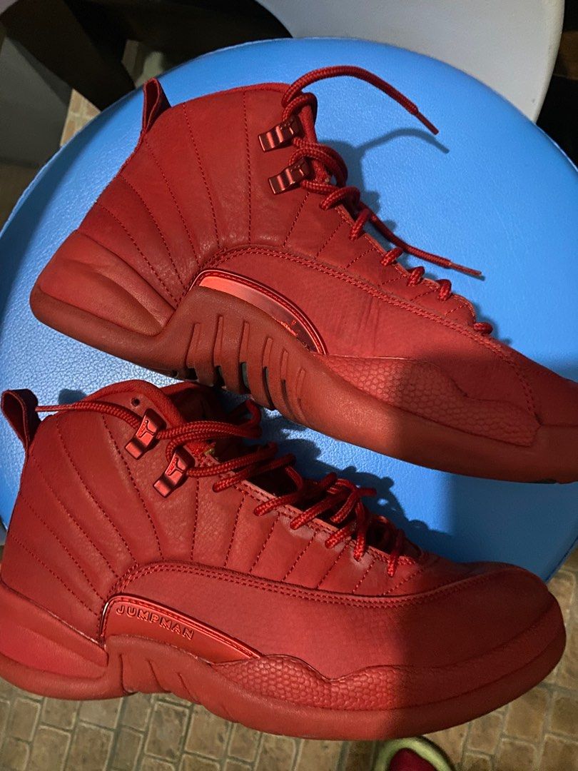 Jordan 12 Gym Red Men s Fashion Footwear Sneakers on Carousell