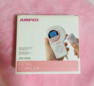 Jumper Professional Handheld Fetal Doppler- White