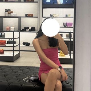 June 12 The Label Hot Pink Dress
