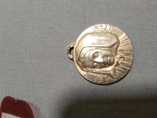 1792-1824 Junjugan silver pendant
