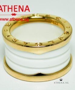Bvlgari ring white new arrivals ceramic