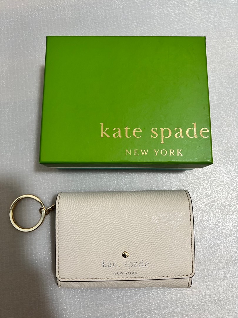 Kate spade card holder keychain clearance