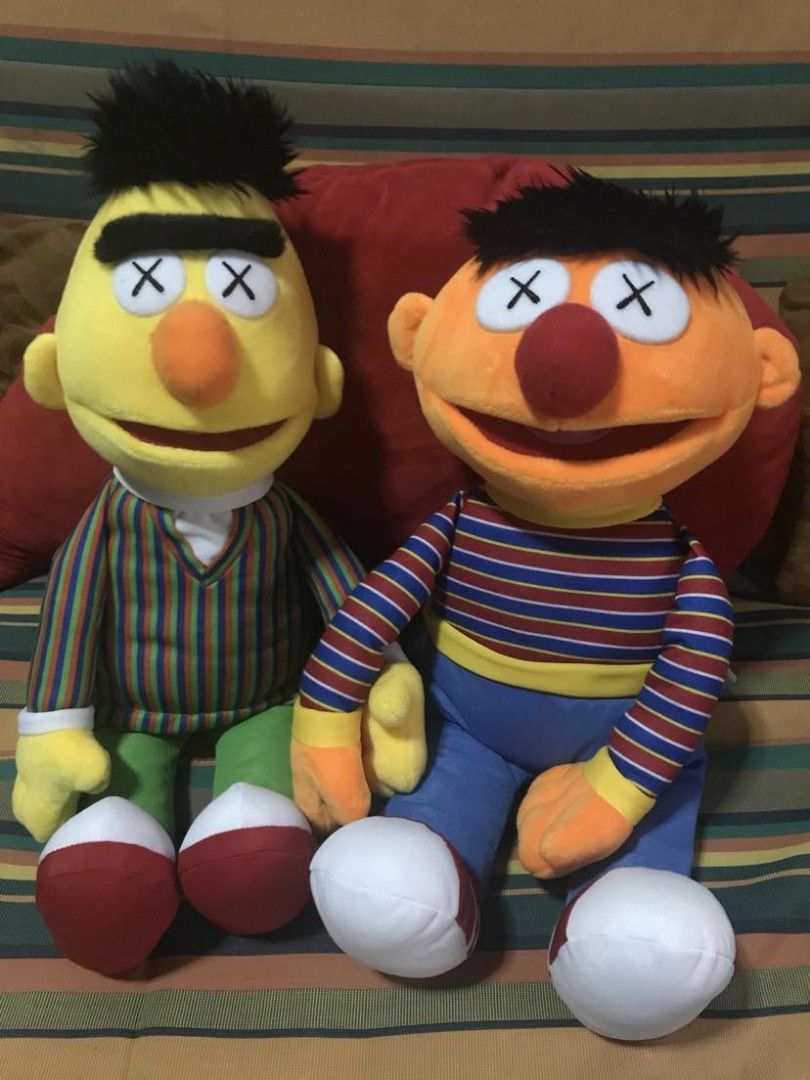 Kaws bert sales and ernie plush