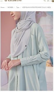 KEEP PLAIN IN HEATHER (FULLY LINED) Mint xs