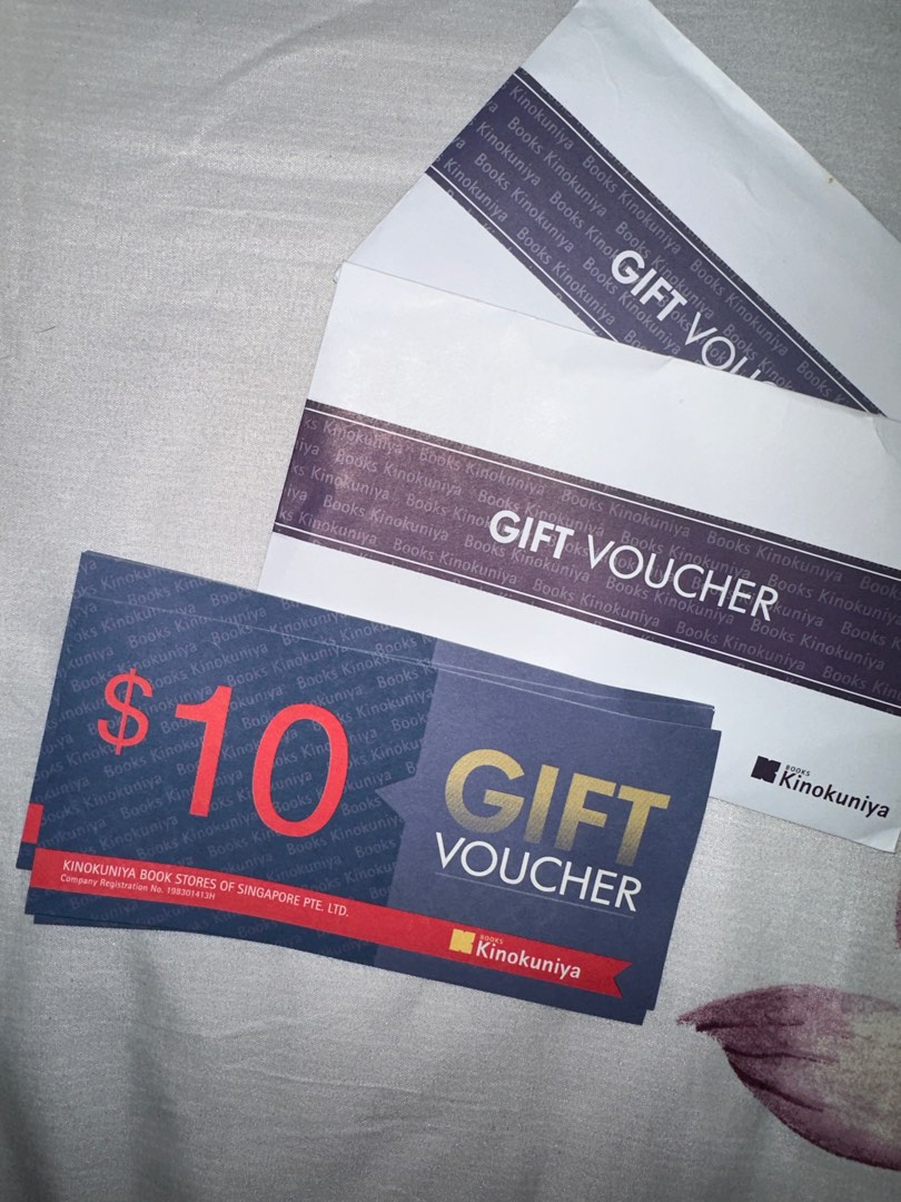 BOOKS KINOKUNIYA GIFT VOUCHERS