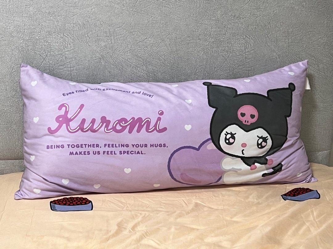 Sanrio Kuromi Applique Neck Pillow main image 0