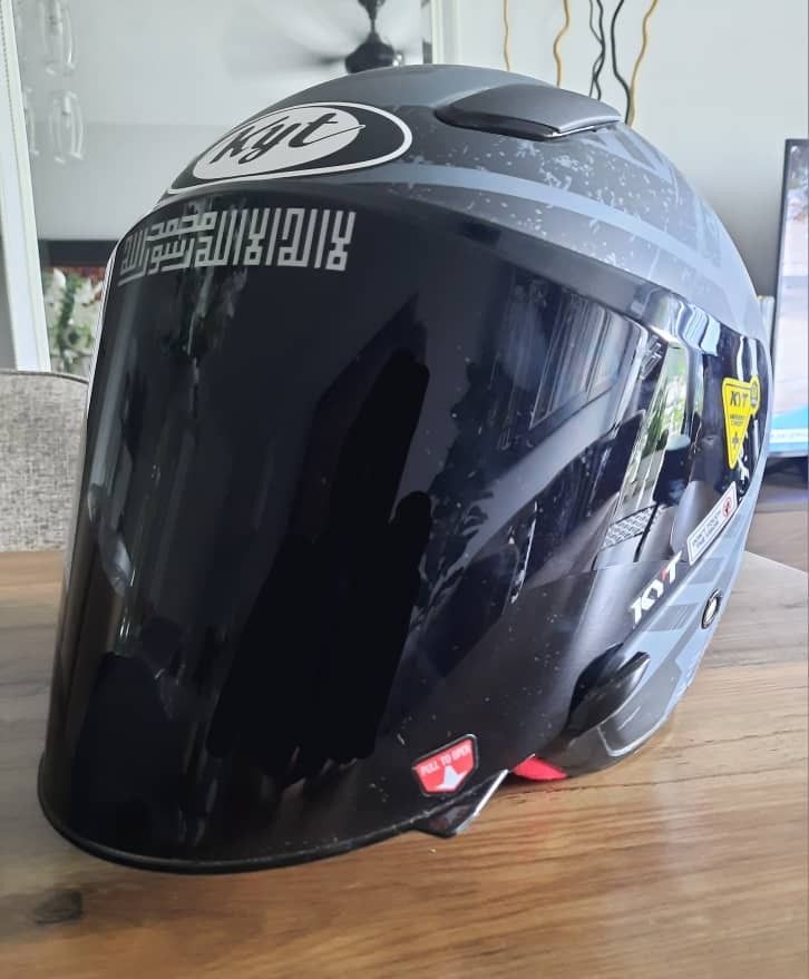 Flat visor kyt dj maru discount