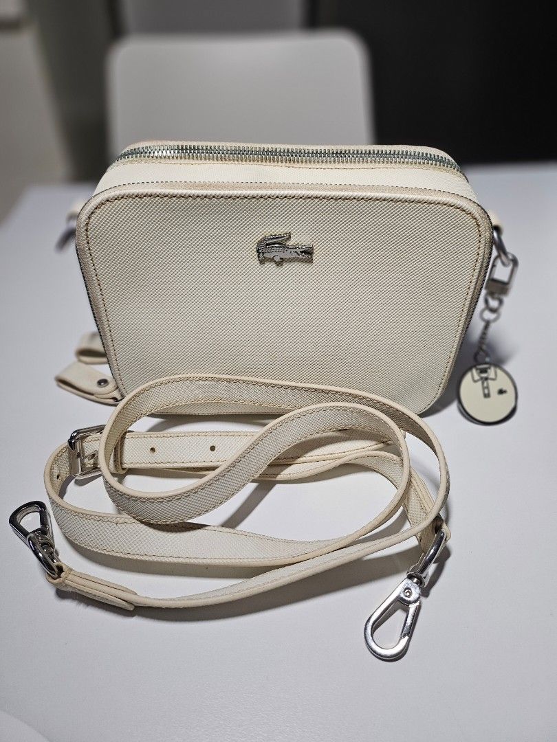 Lacoste Bag (Category: Cross-body Bags) located in Paranaque City. Submitted by lisaaa24 (Listing ID 1253979859, Image 1). Description: Original lacoste bag Negotiable RFS: Decluttering.