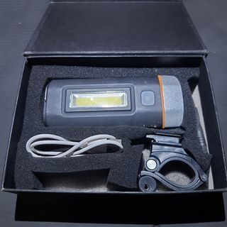 Lampu sepeda utama LED COB rechargeable