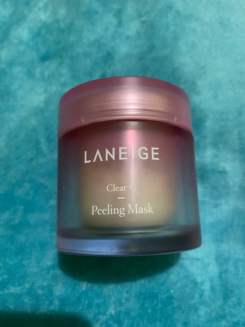 Laneige peeling mask clear c, Kesehatan & Kecantikan, Kulit, Sabun