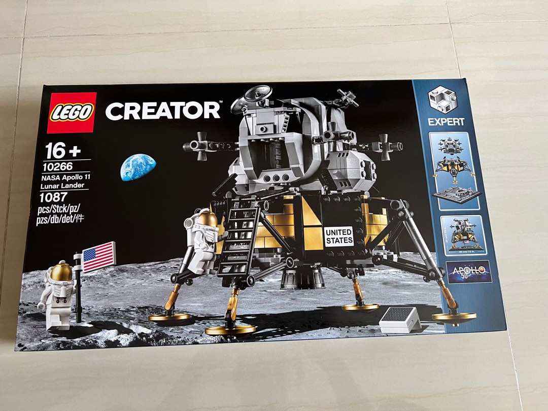 Lego Creator 10266 NASA Apollo 11 Lunar Lander, Hobbies & Toys, Toys ...