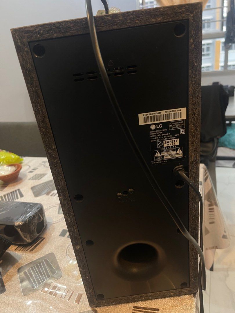 LG WIRELESS SOUND SYSTEM, Audio, Soundbars, Speakers & Amplifiers on