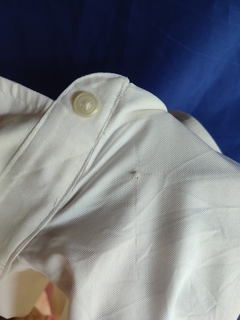 Chemise Homme L.L. Bean à Col Boutonné - Taille 16-33, 100% Coton, Motif à Carreaux - Occasion Très Bon état