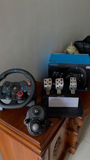 Logitech G29 Steering Wheel (+shifter) for PC PS4 PS5