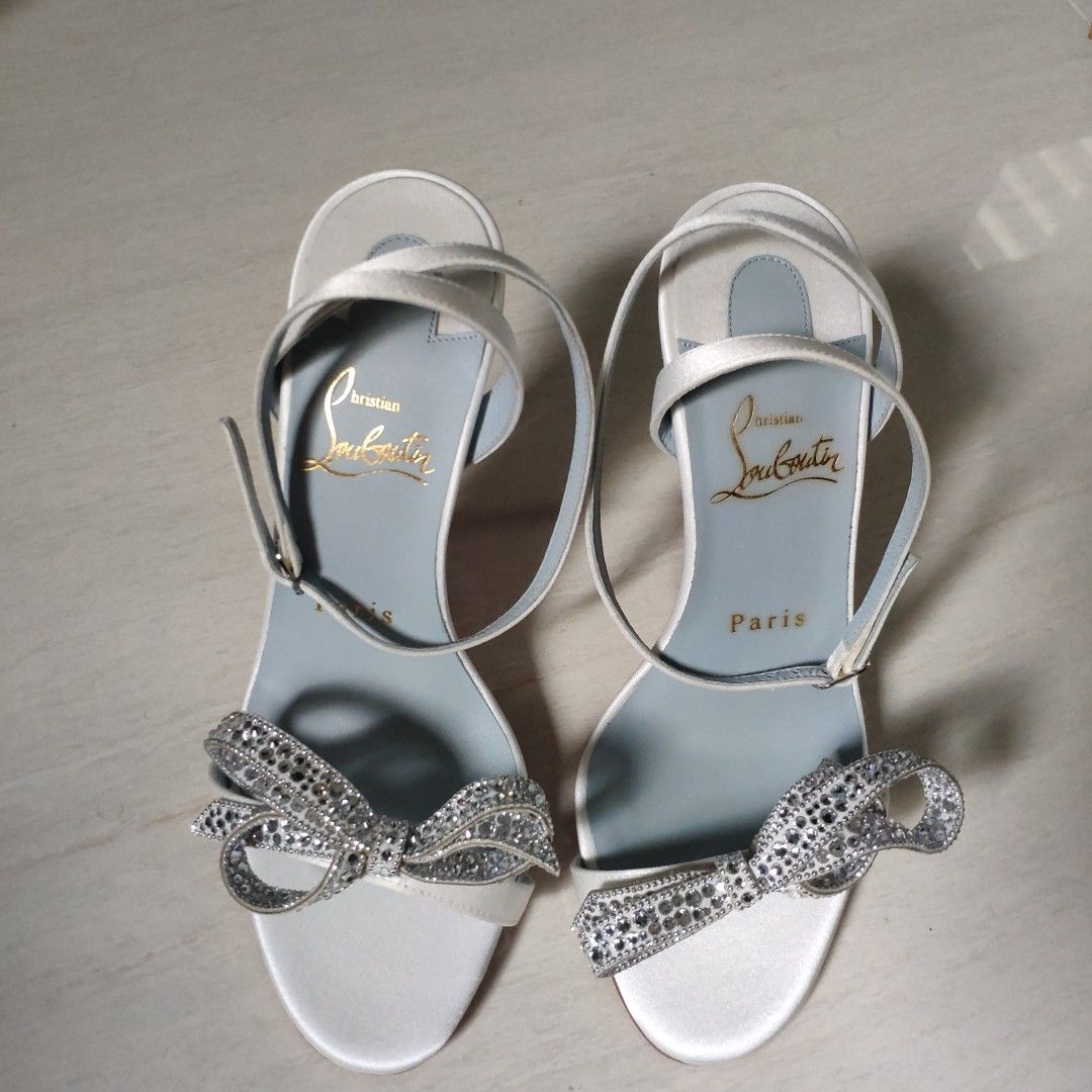 Jewel queen louboutin white outlet