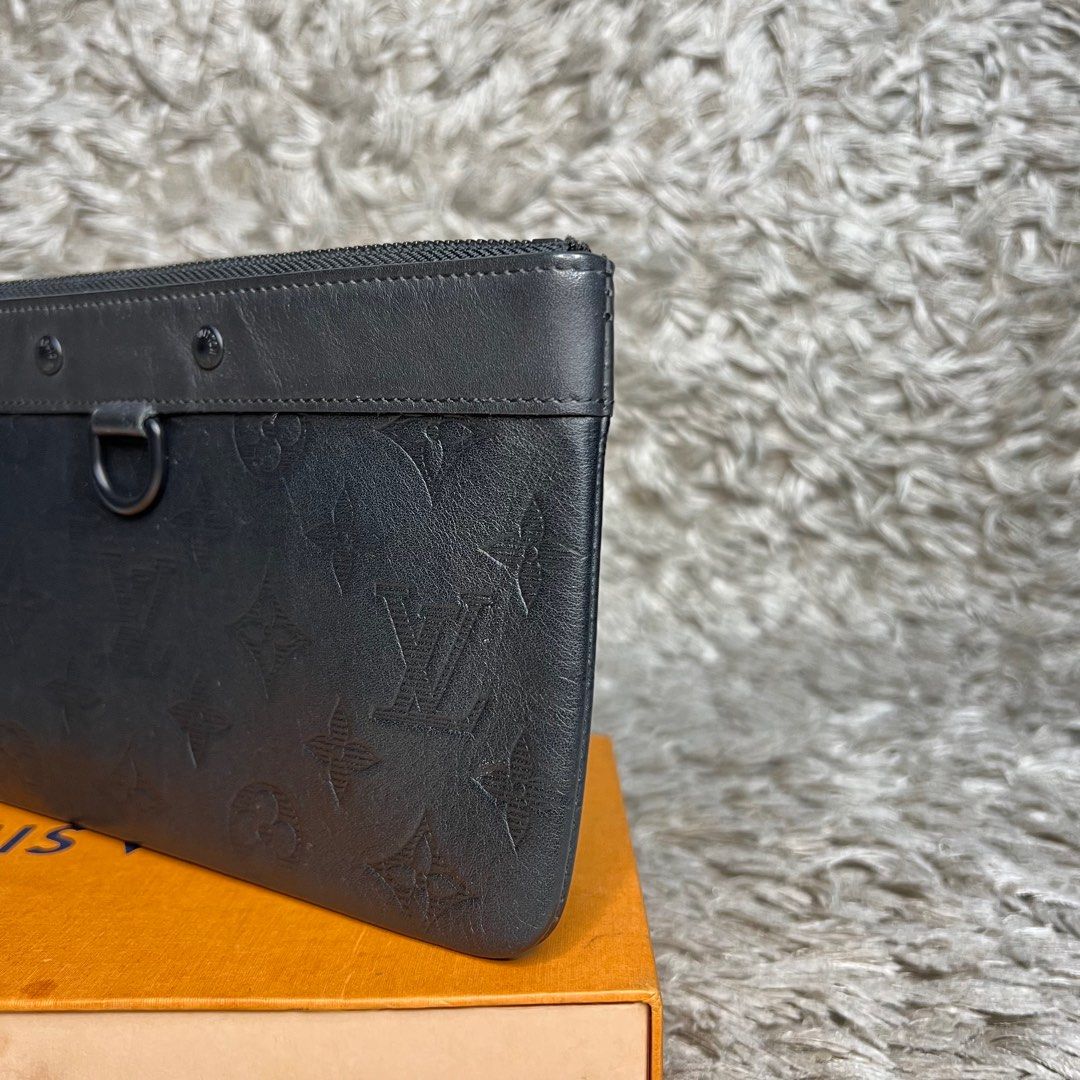 Louis Vuitton Discovery Pochette Monogram Shadow Leather GM at 1stDibs  lv  discovery pochette, monogrammed leather iphone case, monogram shadow louis  vuitton