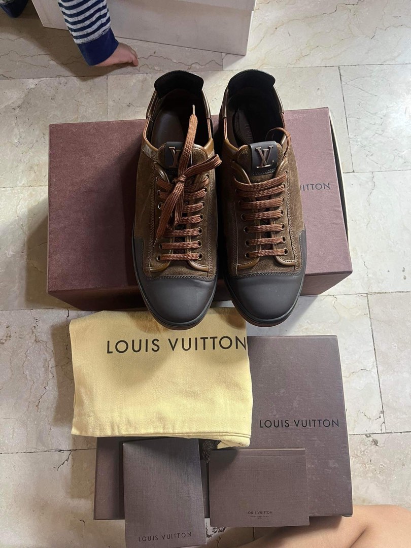 Authentic men's Louis Vuitton V.N.R shoes Sz:10.5