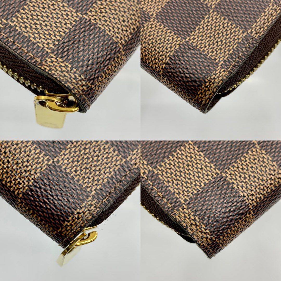 Authentic Louis Vuitton Damier Zippy Wallet N60015 Long Wallet