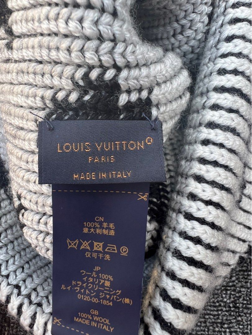 Louis Vuitton Rib Flower Beanie