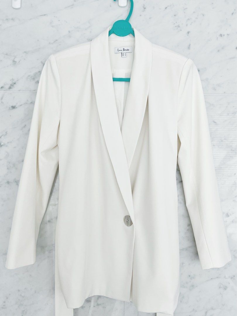White blazer jacket cheap